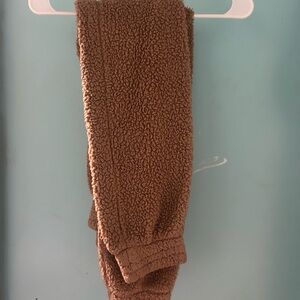 No Boundaries Brown Fleece Joggers